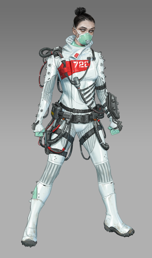 Apex Legends Concept Art Hethe Srodawa wraith legendary01