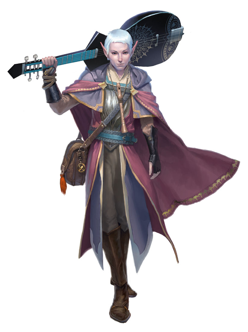Clint Cearley Art Illustration bard dungeons and dragons