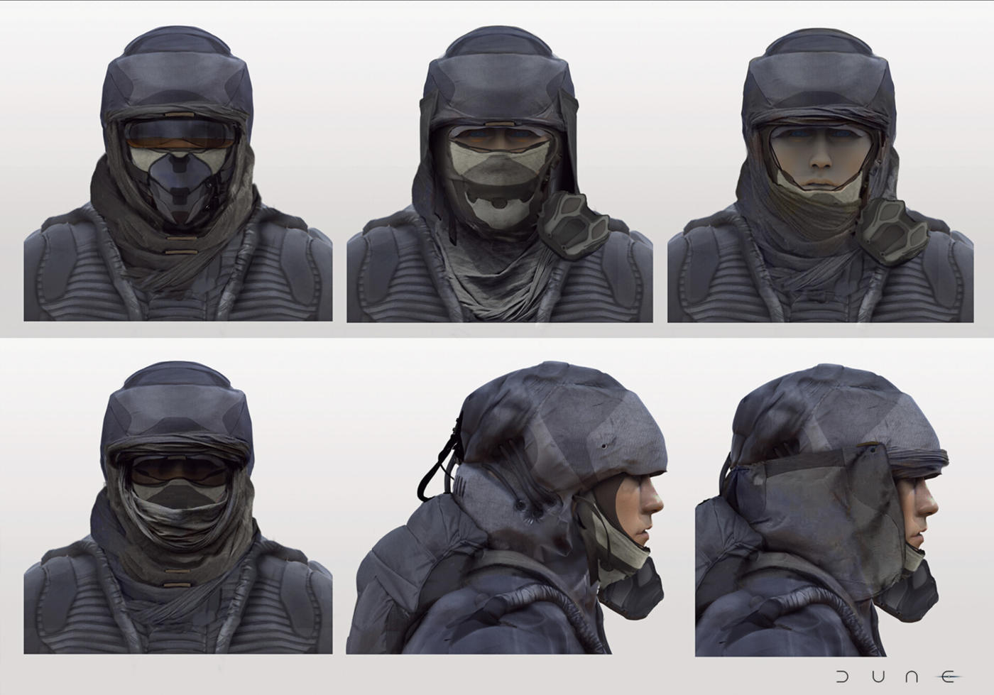 Dune 2021 Movie Concept Art by Joseph Cross 03 Fremen Stillsuit 240228