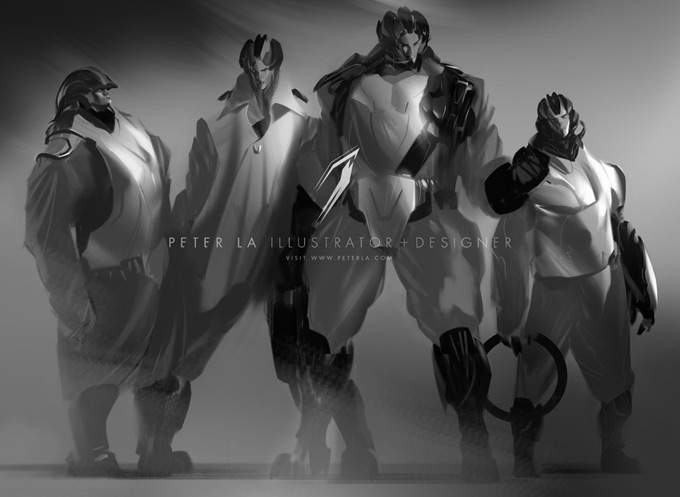 Peter La Concept Art and Ilustration